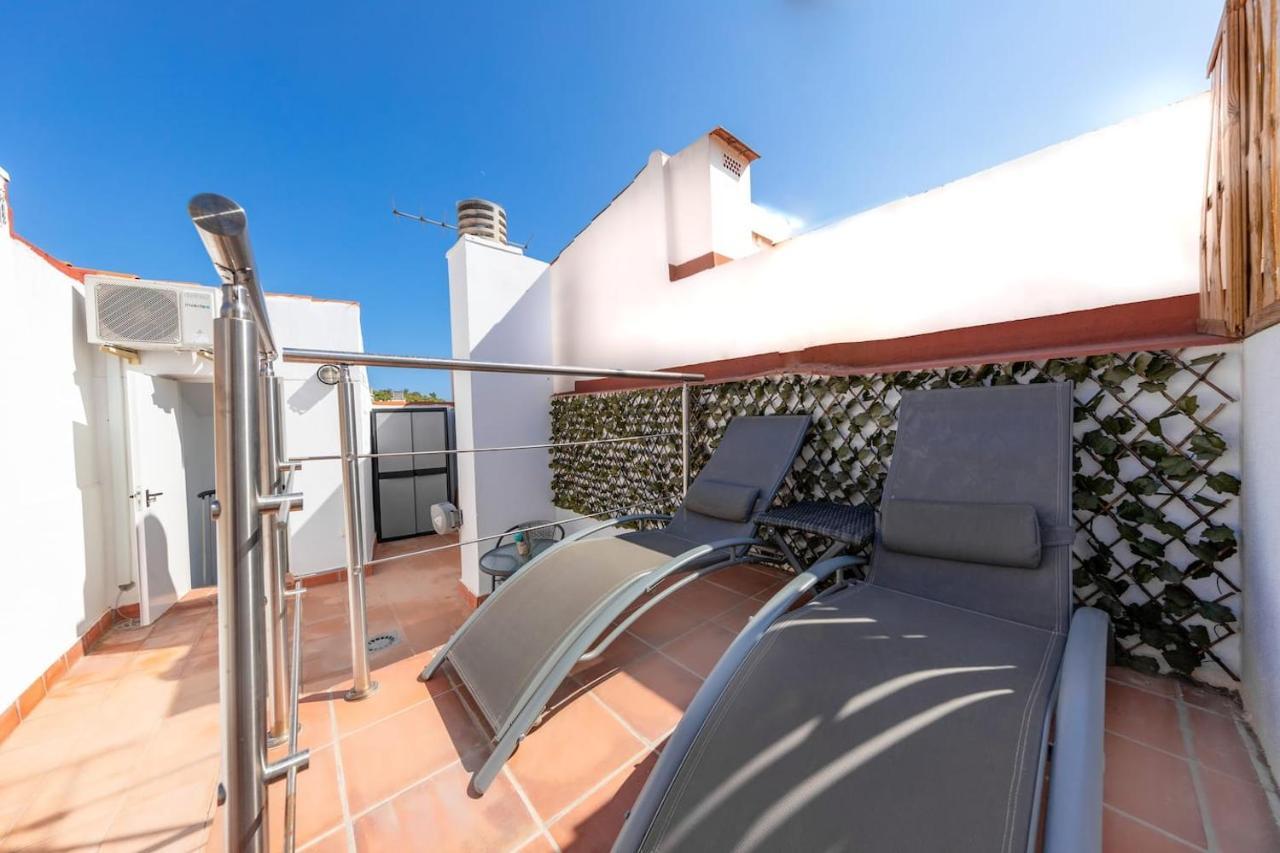 Private Rooftop & Elegant Studio - Center By Rems Apartman Málaga Kültér fotó